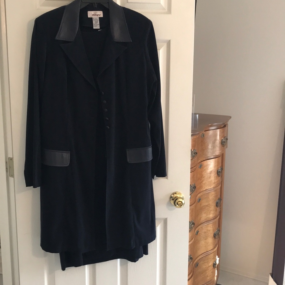 2pcs.  Sheath Dress w/coordinated Coat Jacket
